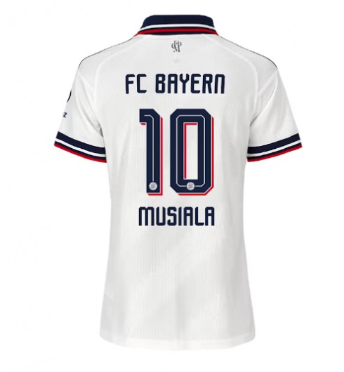 Bayern Munich Jamal Musiala #10 Vieraspaita Naisten 2026-27 Lyhythihainen Bayern Munich Jamal Musiala #10 Vieraspaita Naisten 2026-27 Lyhythihainen